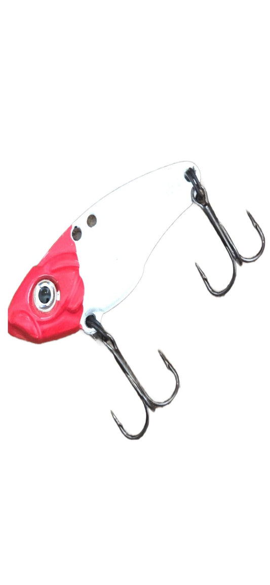 Just Lures Fishing Vibe - Red Head White - Angler's Pro Tackle & Outdoors