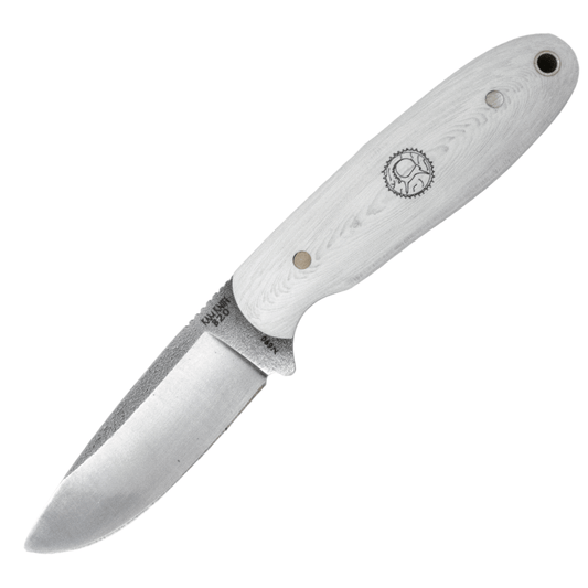 Kam Knife - B20 - White Handle - Fixed Blade - Angler's Pro Tackle & Outdoors