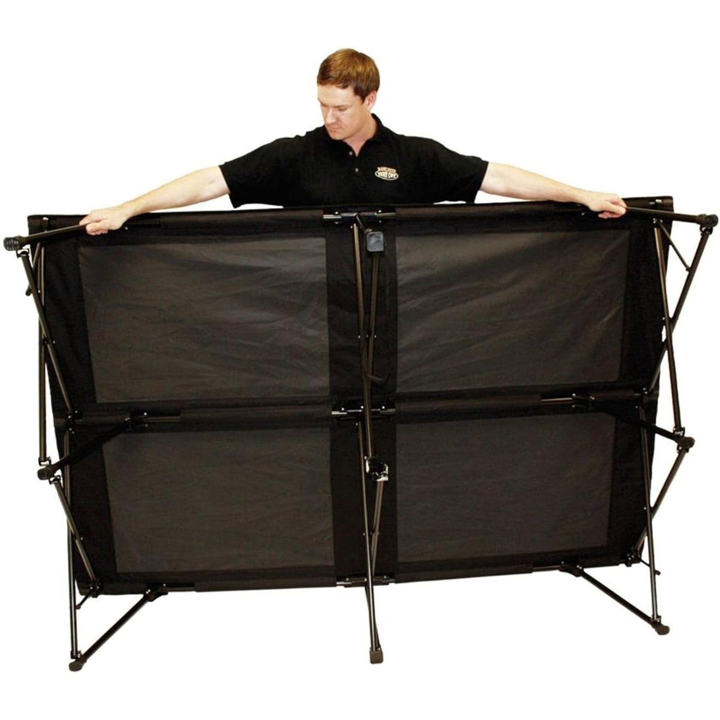 Kamp - Rite Double Kwik Cot Quick Setup 2 Person Sleeping Bed w/ Carry Bag, Black - Angler's Pro Tackle & Outdoors