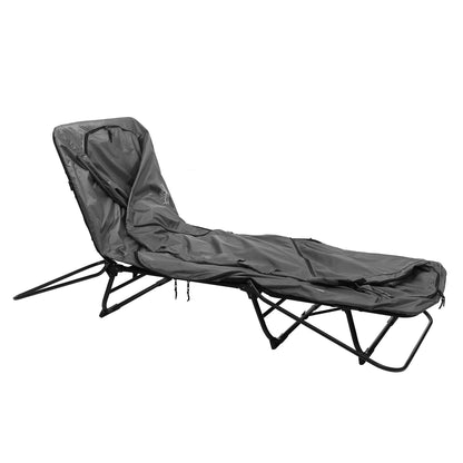 Kamp - Rite Original Quick Setup 1 Person Elevated Cot, Lounge Chair, & Tent, Gray - Angler's Pro Tackle & Outdoors