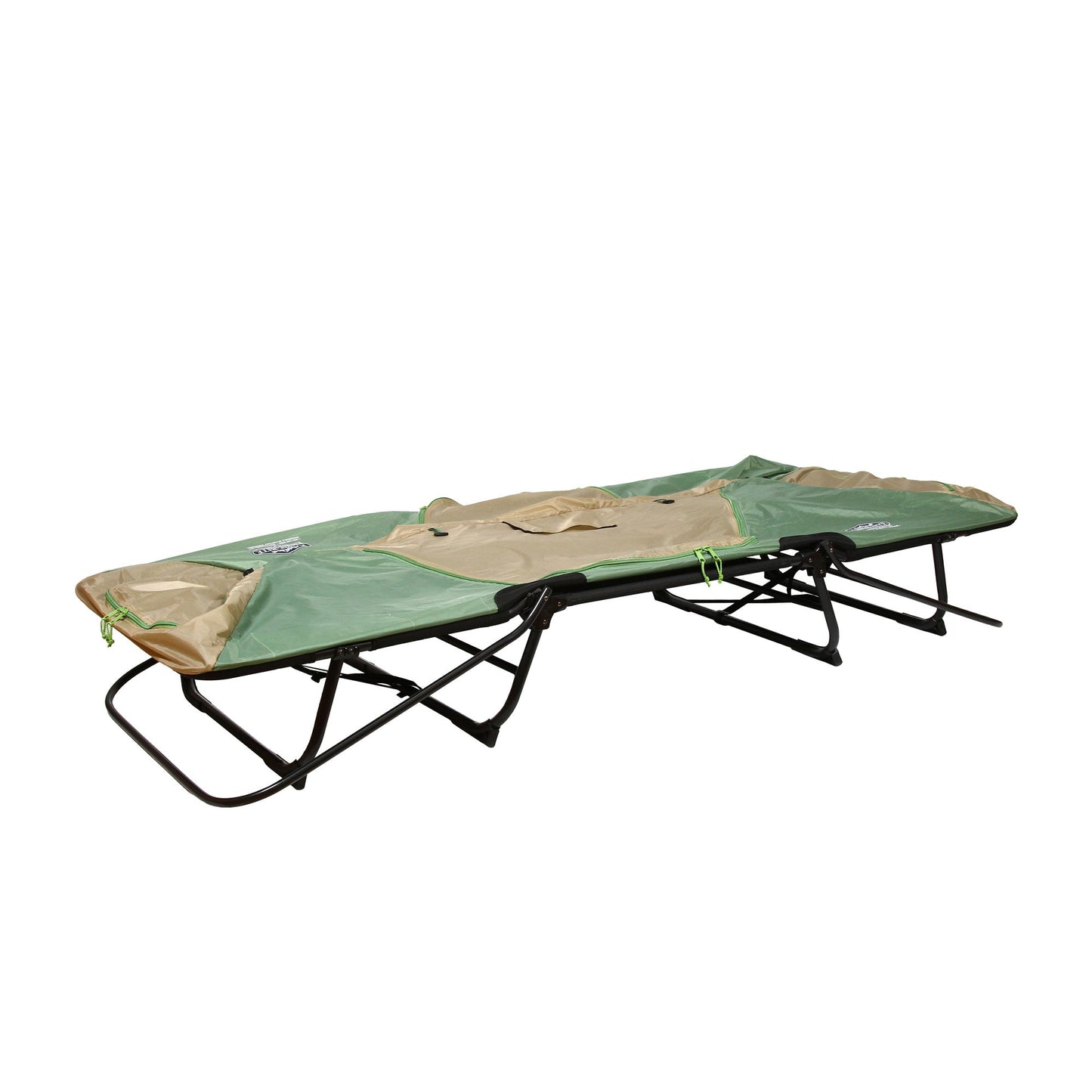 Kamp - Rite Oversize Portable Versatile Cot, Chair, & Tent, Green/Tan (2 Pack) - Angler's Pro Tackle & Outdoors