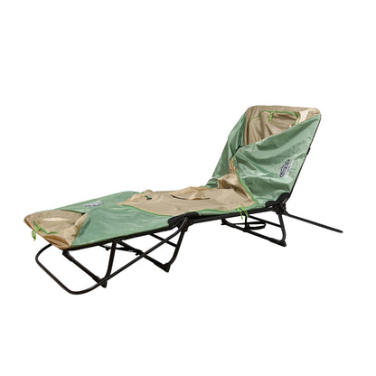 Kamp - Rite Oversize Portable Versatile Cot, Chair, & Tent, Green/Tan (2 Pack) - Angler's Pro Tackle & Outdoors