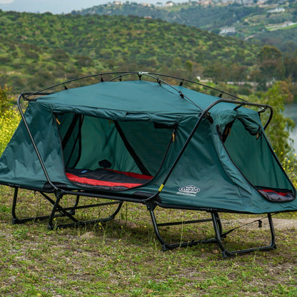 Kamp - Rite Oversized Quick Setup 1 Person Cot, Lounge Chair, & Tent, w/Domed Top - Angler's Pro Tackle & Outdoors