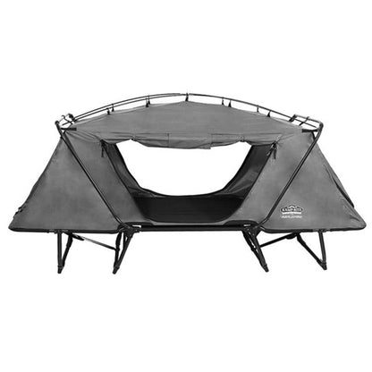 Kamp - Rite Oversized Quick Setup 1 Person Cot, Lounge Chair, & Tent w/Domed Top - Angler's Pro Tackle & Outdoors