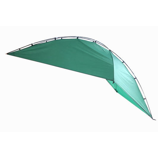 Kamp-Rite Outdoor Shade Camping Awning for SUV Sport Vehicle & Carry Bag, Green