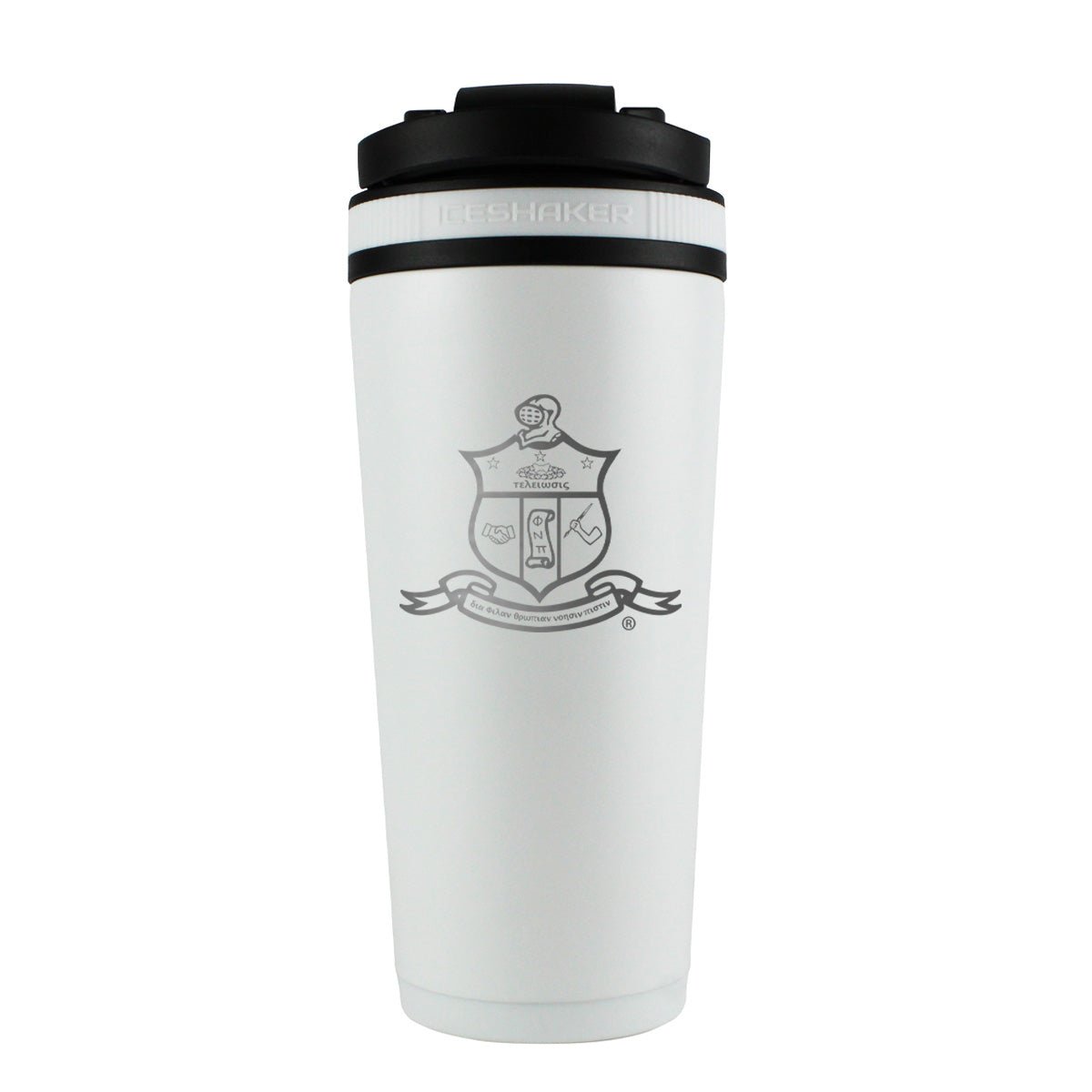 Kappa Alpha Psi Coat of Arms Custom 26oz Ice Shaker - Angler's Pro Tackle & Outdoors