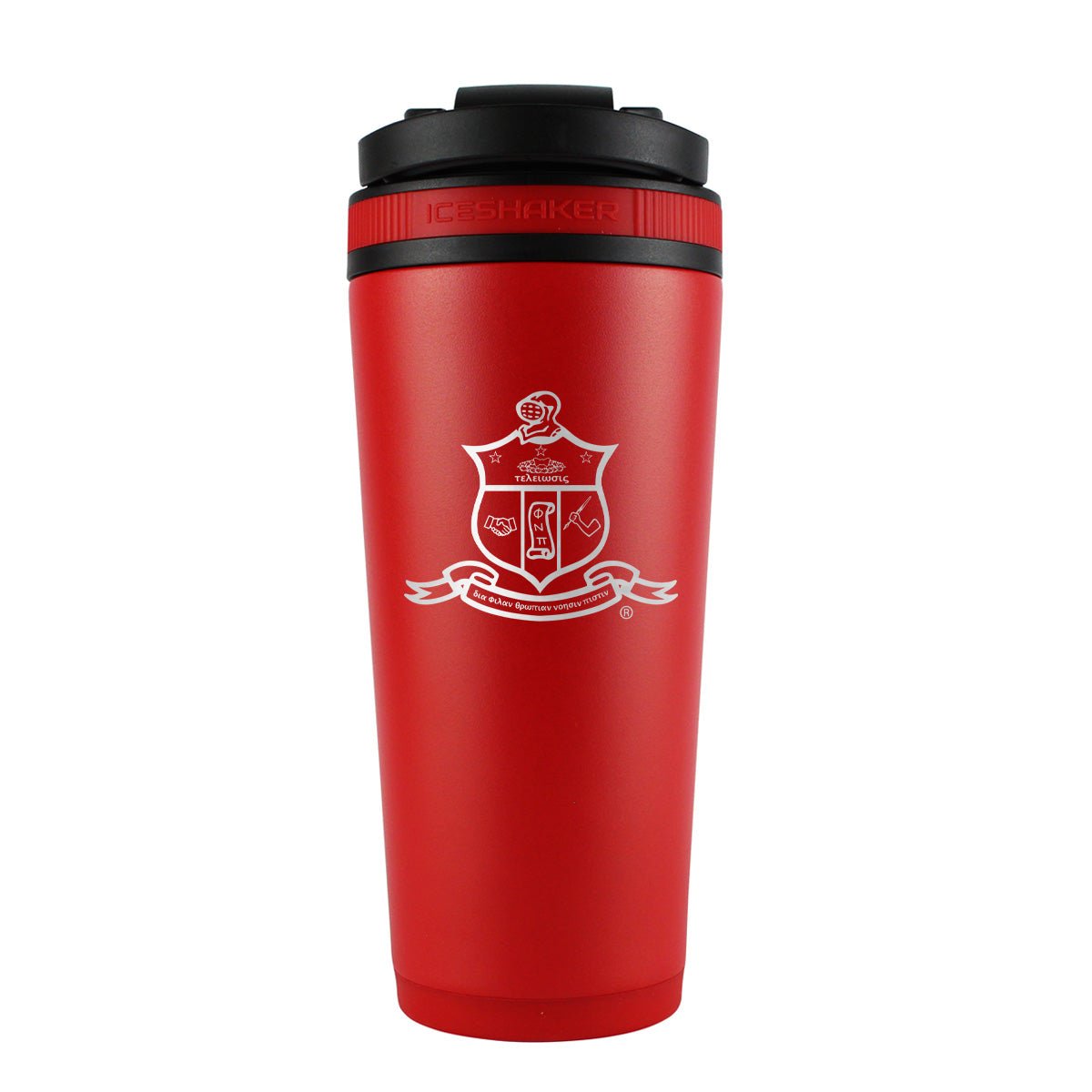 Kappa Alpha Psi Coat of Arms Custom 26oz Ice Shaker - Angler's Pro Tackle & Outdoors