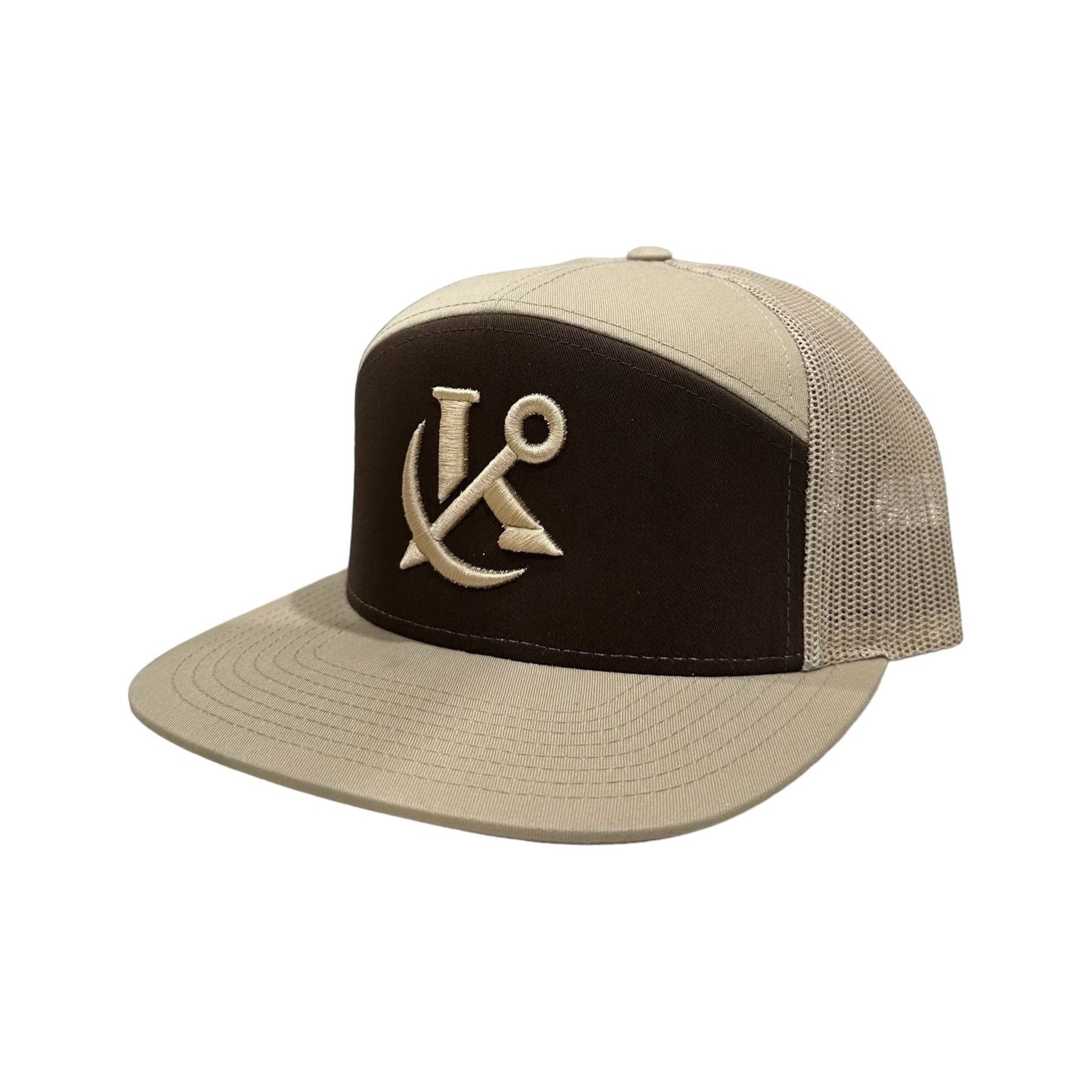 Keepers Only Co. Anchored 7 - Panel Trucker Snapback - Angler's Pro Tackle & Outdoors