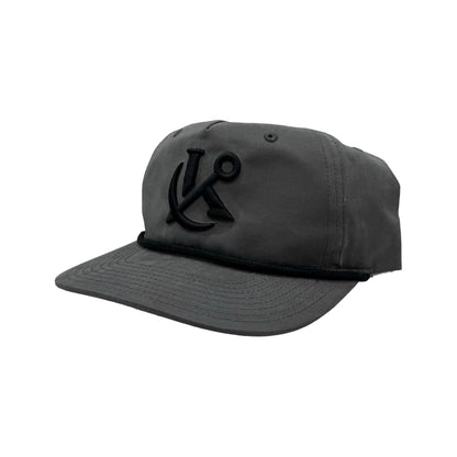 Keepers Only Co. Anchored Rope Charcoal/Black Snapback - Angler's Pro Tackle & Outdoors