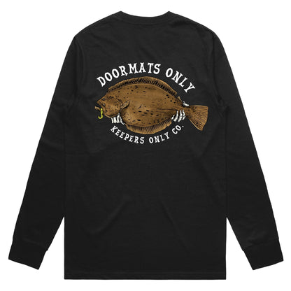 Keepers Only Co. Doormats Only Black Long Sleeve - Angler's Pro Tackle & Outdoors