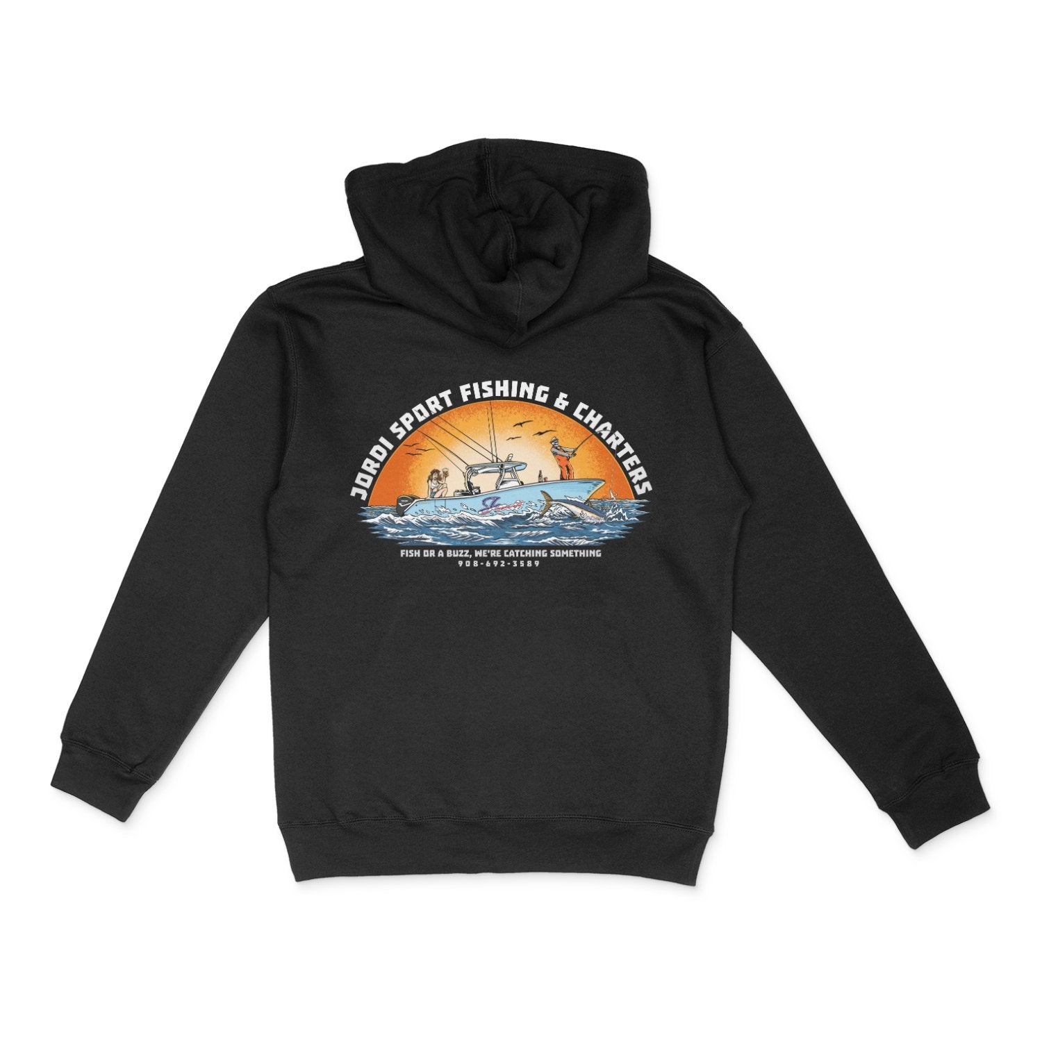 Keepers Only Co. Jordi Sport Fishing X Keepers Only Heavyweight Hoodie - Angler's Pro Tackle & Outdoors