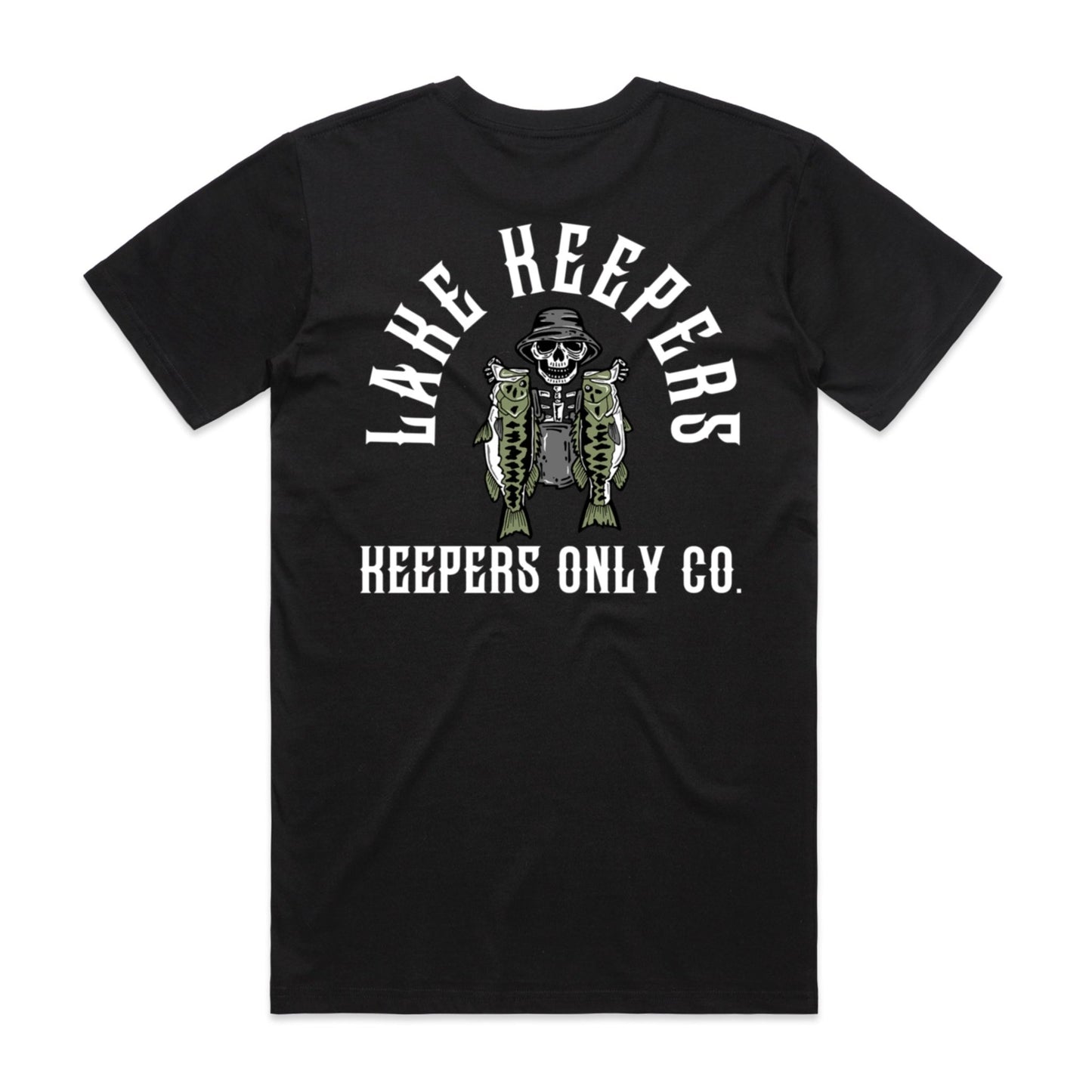 Keepers Only Co. Lake Keepers Black T-Shirt - Angler's Pro Tackle & Outdoors