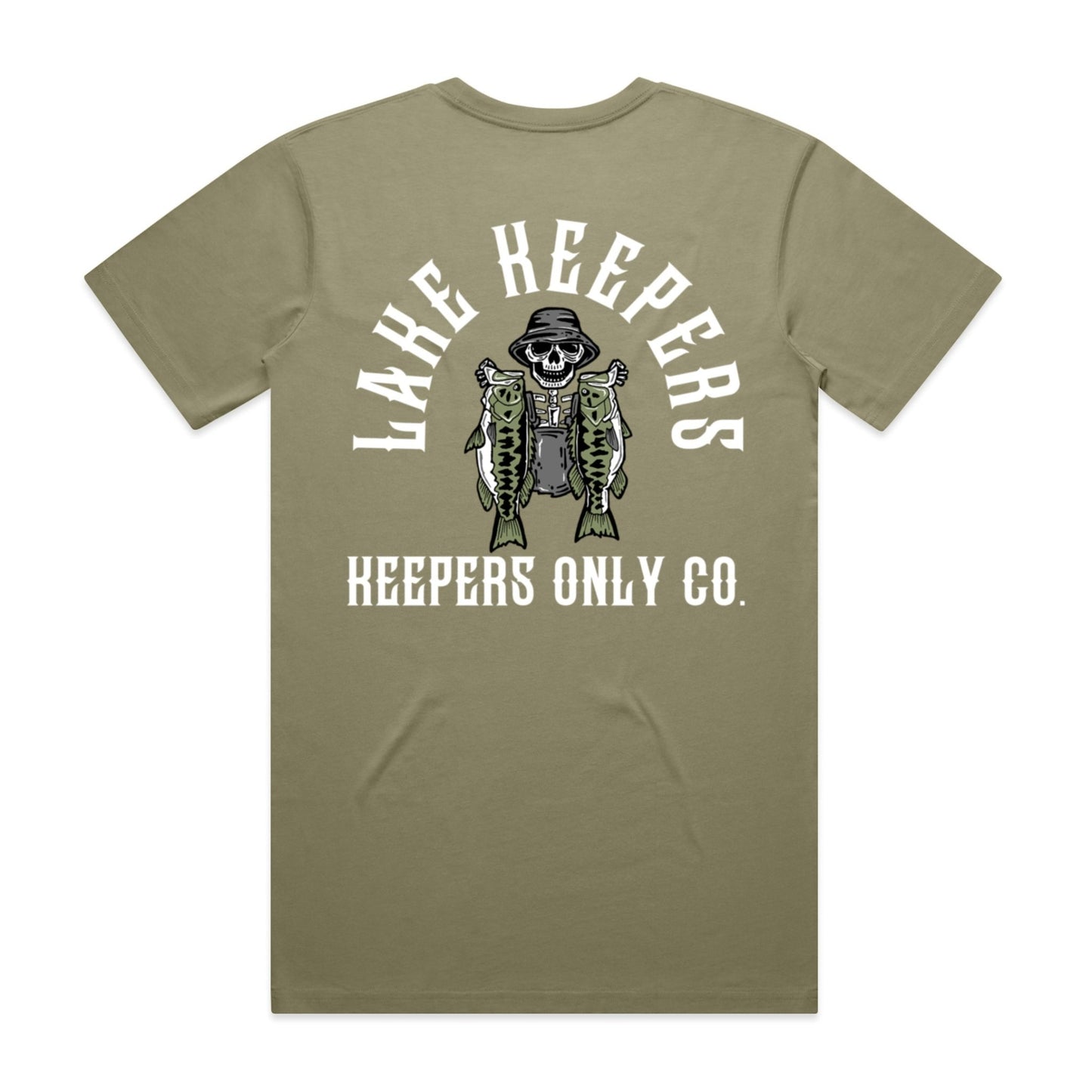 Keepers Only Co. Lake Keepers Olive T-Shirt - Angler's Pro Tackle & Outdoors