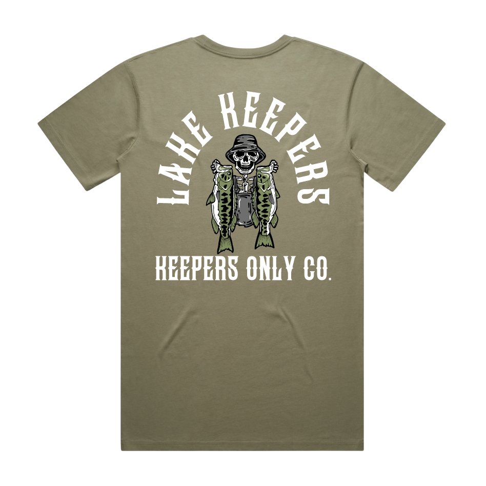 Keepers Only Co. Lake Keepers Olive T-Shirt - Angler's Pro Tackle & Outdoors