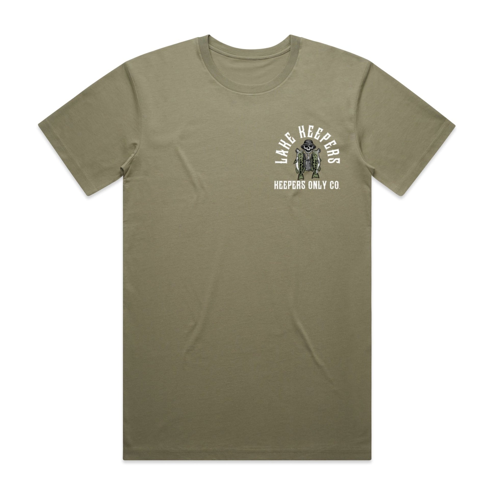 Keepers Only Co. Lake Keepers Olive T-Shirt - Angler's Pro Tackle & Outdoors