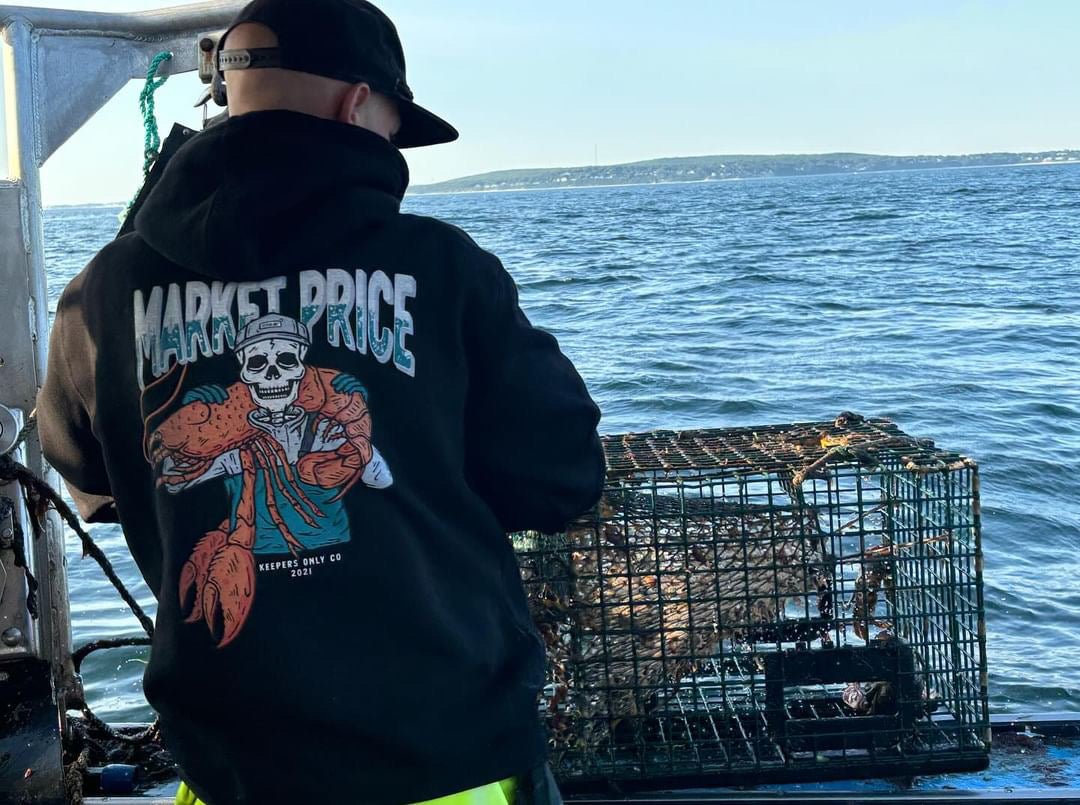 Keepers Only Co. Market Price Black Heavyweight Hoodie - Angler's Pro Tackle & Outdoors