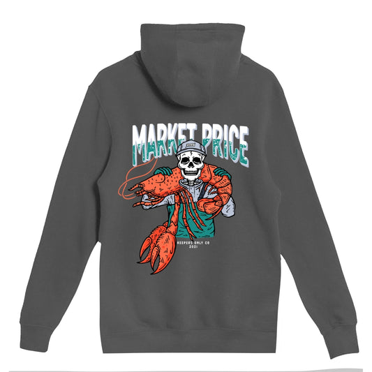 Keepers Only Co. Market Price Graphite Heavyweight Hoodie - Angler's Pro Tackle & Outdoors