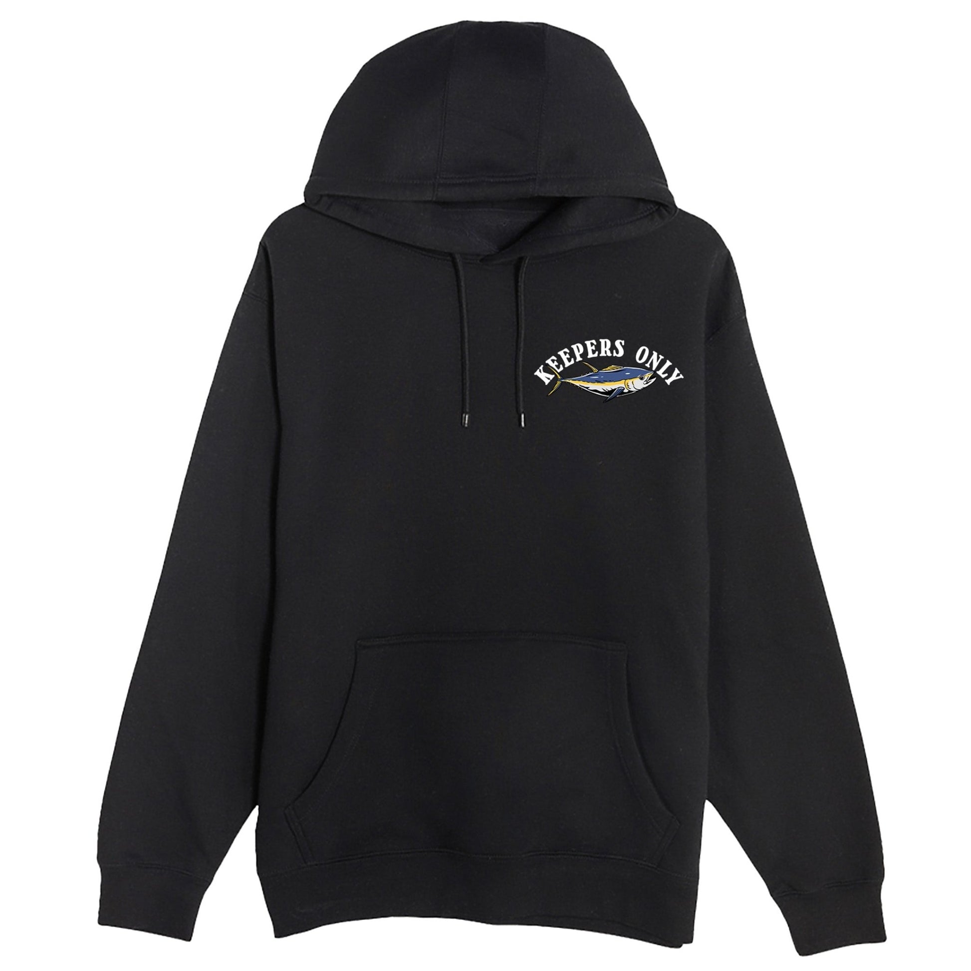 Keepers Only Co. Offshore Mayhem Black Heavyweight Hoodie - Angler's Pro Tackle & Outdoors