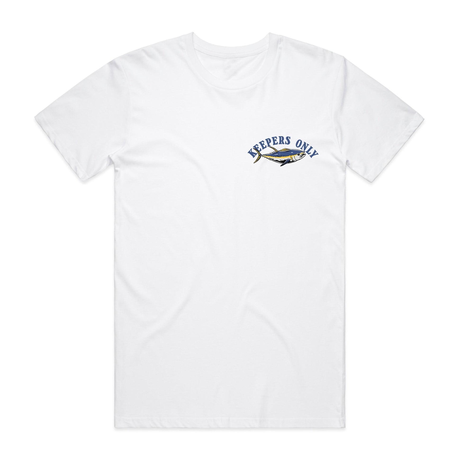 Keepers Only Co. Offshore Mayhem White T-Shirt - Angler's Pro Tackle & Outdoors