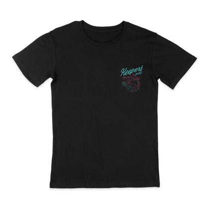 Keepers Only Co. Retro Jumper Black T-Shirt - Angler's Pro Tackle & Outdoors