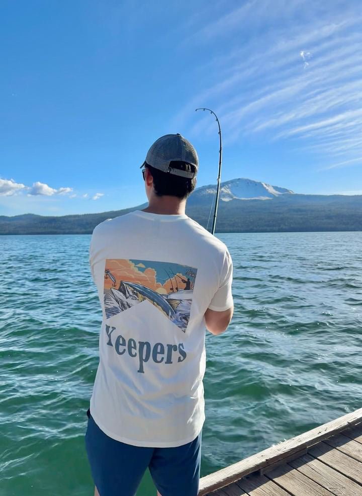 Keepers Only Co. Run & Gun Natural T-Shirt - Angler's Pro Tackle & Outdoors