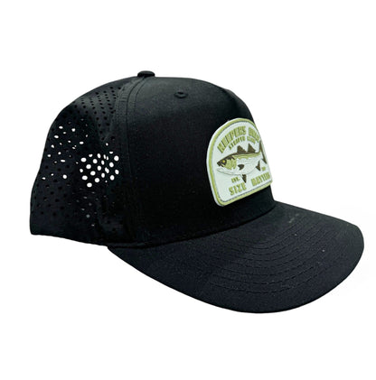 Keepers Only Co. Size Matters Black Snapback Hat - Angler's Pro Tackle & Outdoors