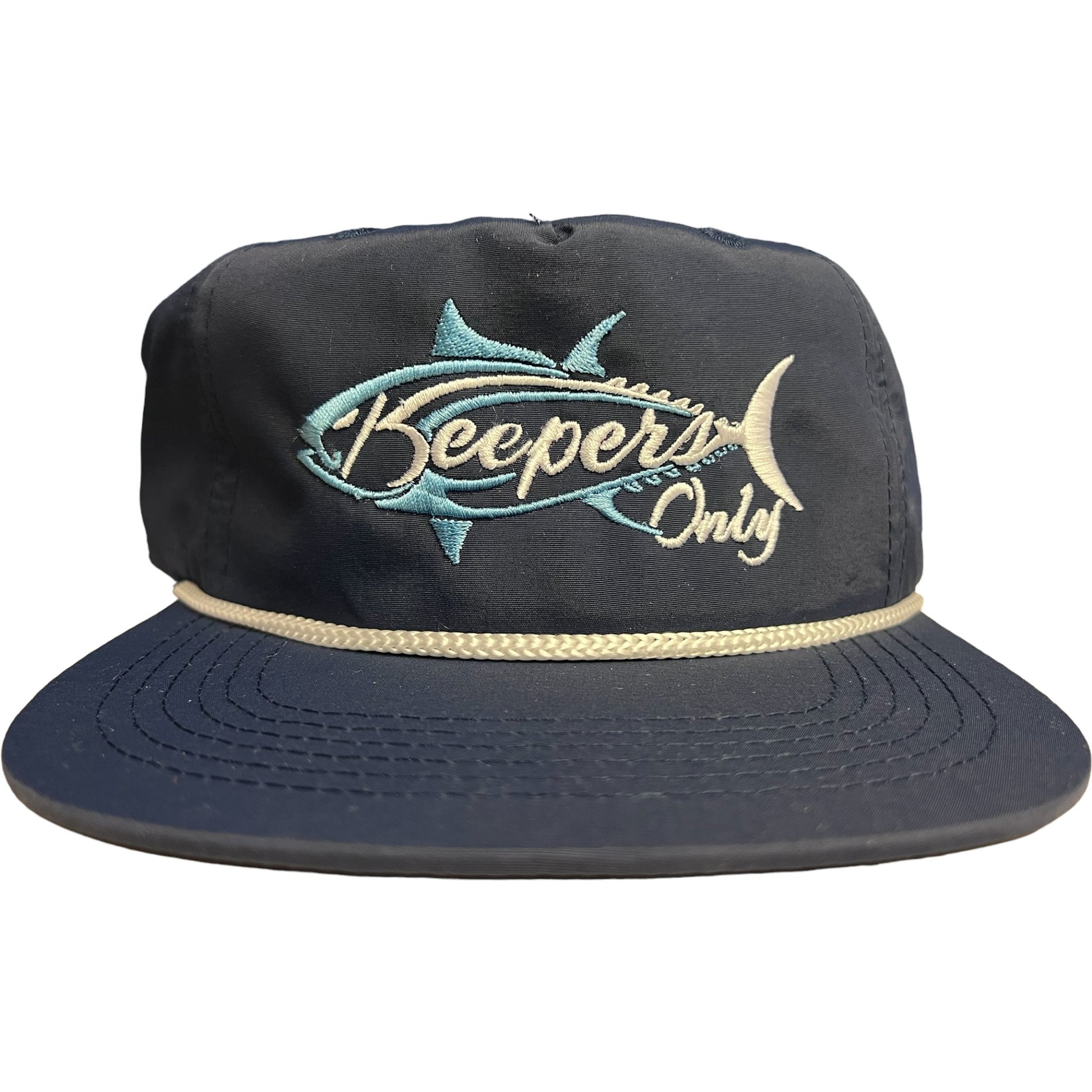 Keepers Only Co. Stealth Rope Snapback - Navy/White - Angler's Pro Tackle & Outdoors