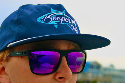 Keepers Only Co. Stealth Rope Snapback - Navy/White - Angler's Pro Tackle & Outdoors