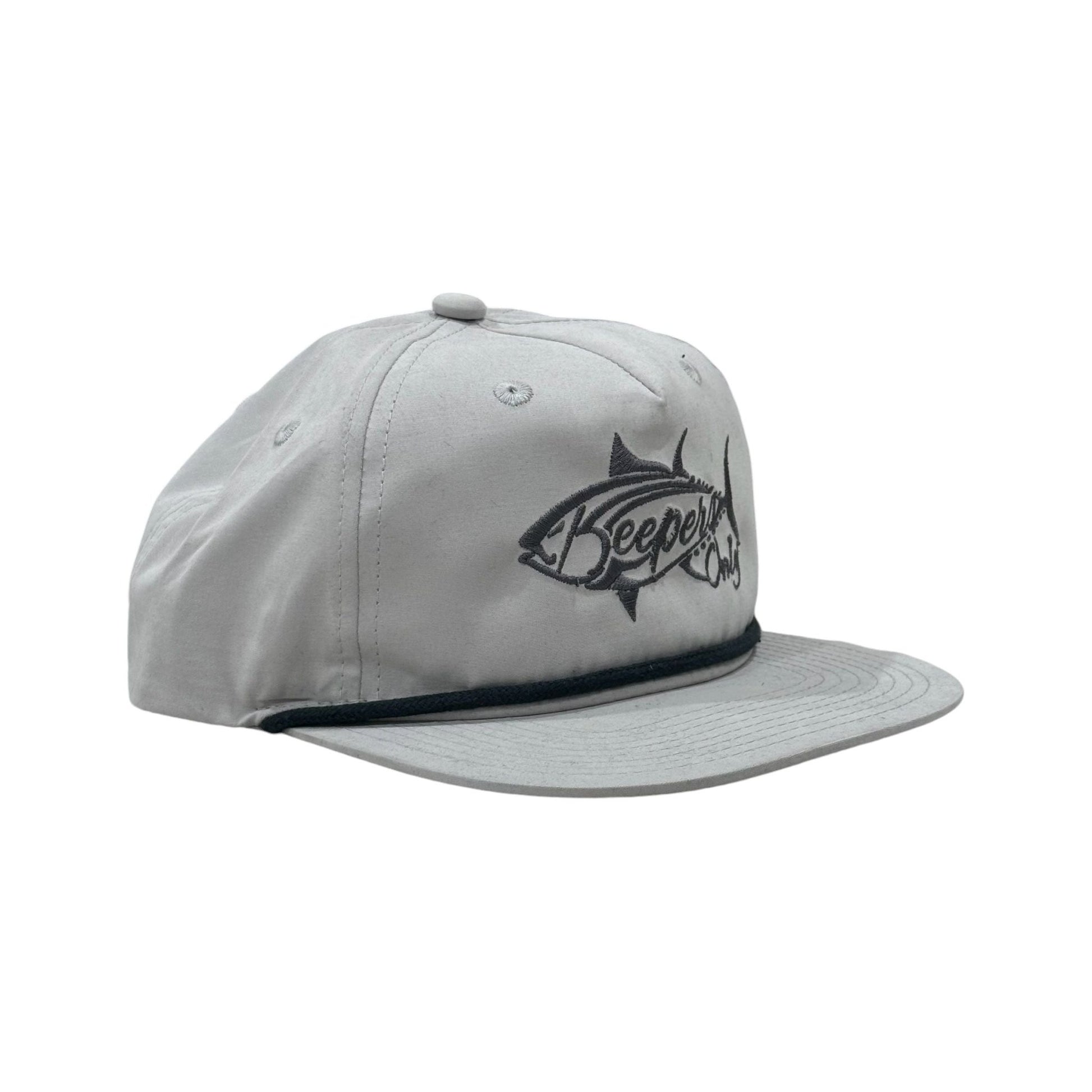 Keepers Only Co. Stealth Rope Snapback - Silver/Charcoal - Angler's Pro Tackle & Outdoors