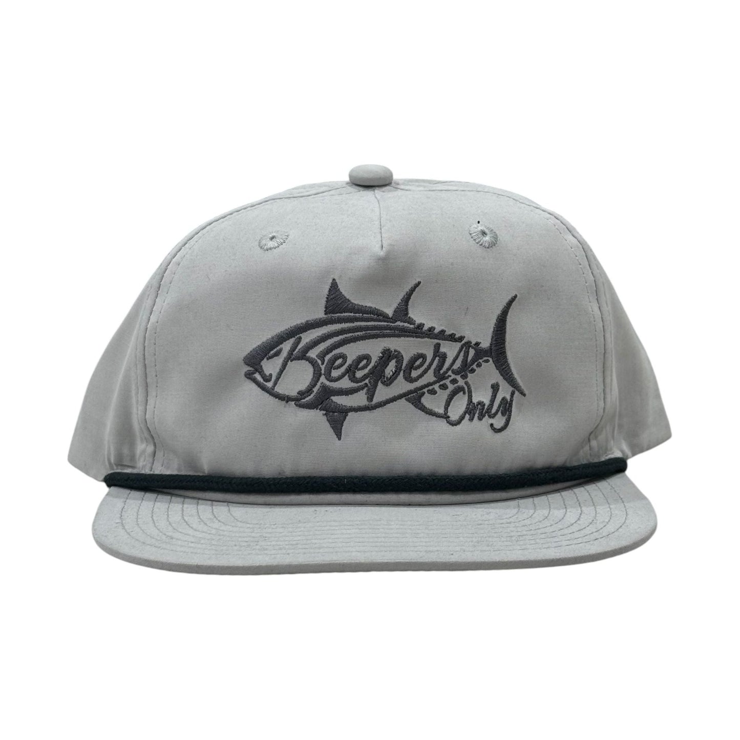 Keepers Only Co. Stealth Rope Snapback - Silver/Charcoal - Angler's Pro Tackle & Outdoors