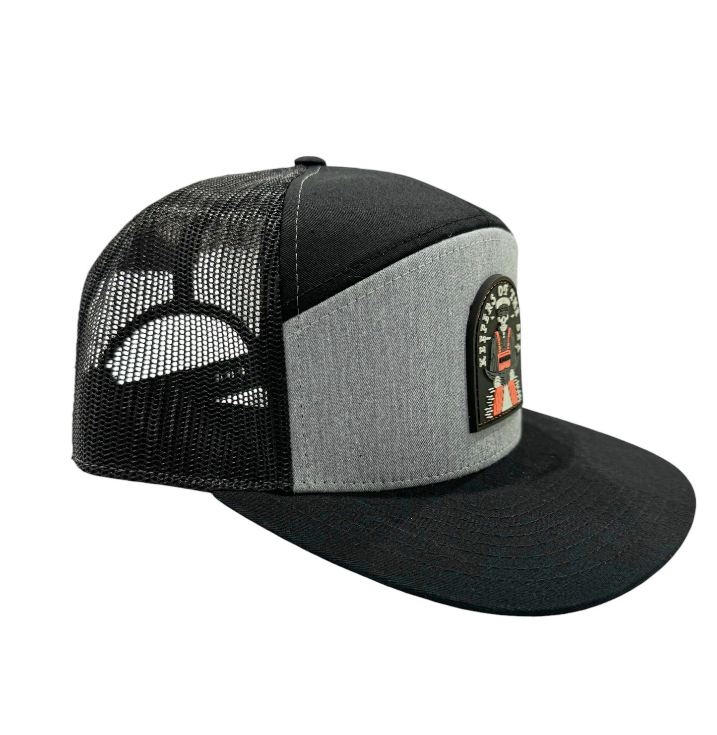 Keepers Only Co. Tuna Slayer 7 - Panel Black / Grey Snapback - Angler's Pro Tackle & Outdoors