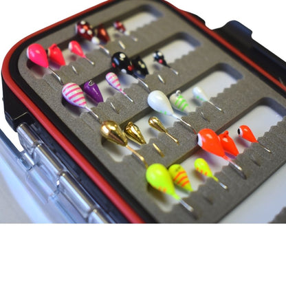 Kenders - 24 Piece Tungsten Jig Set with Premium Box Variation #2 - Angler's Pro Tackle & Outdoors