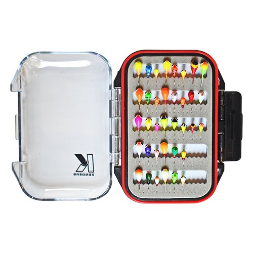 Kenders - 36 Piece Bright UV Tungsten Jig Set with Premium Box - Angler's Pro Tackle & Outdoors