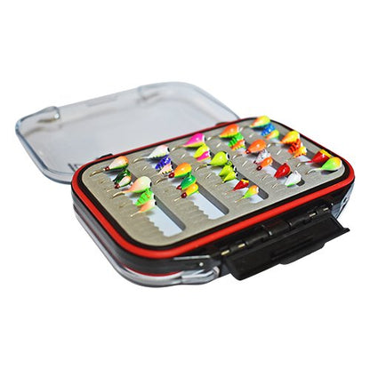 Kenders - 36 Piece Bright UV Tungsten Jig Set with Premium Box - Angler's Pro Tackle & Outdoors