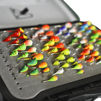 Kenders - 78 Piece Bright UV Jig Set with Premium Box - Angler's Pro Tackle & Outdoors