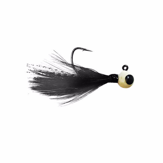 Kenders - Black Tungsten Feather Jig - Angler's Pro Tackle & Outdoors