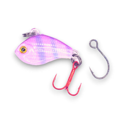 Kenders - K - Rip Pink Purple Stripe Mini Vibe Bait - Angler's Pro Tackle & Outdoors