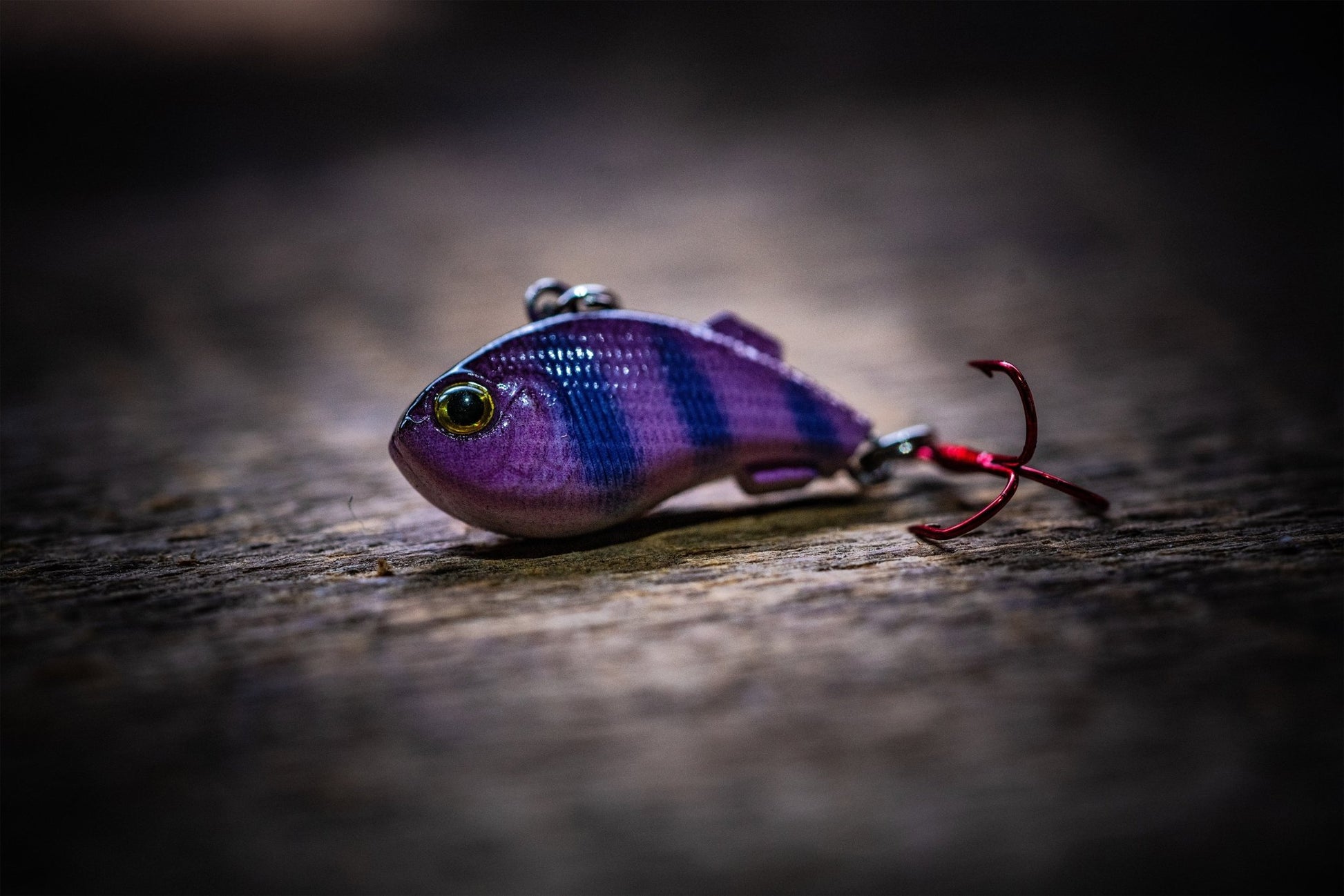 Kenders - K - Rip Pink Purple Stripe Mini Vibe Bait - Angler's Pro Tackle & Outdoors