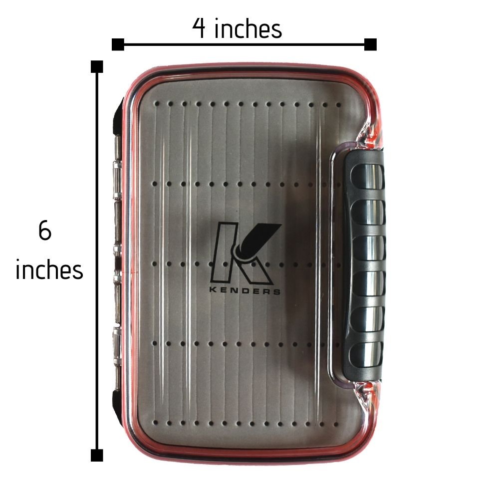 Kenders - Large Double - Sided Floating / Water - Proof Jig Box - Angler's Pro Tackle & Outdoors