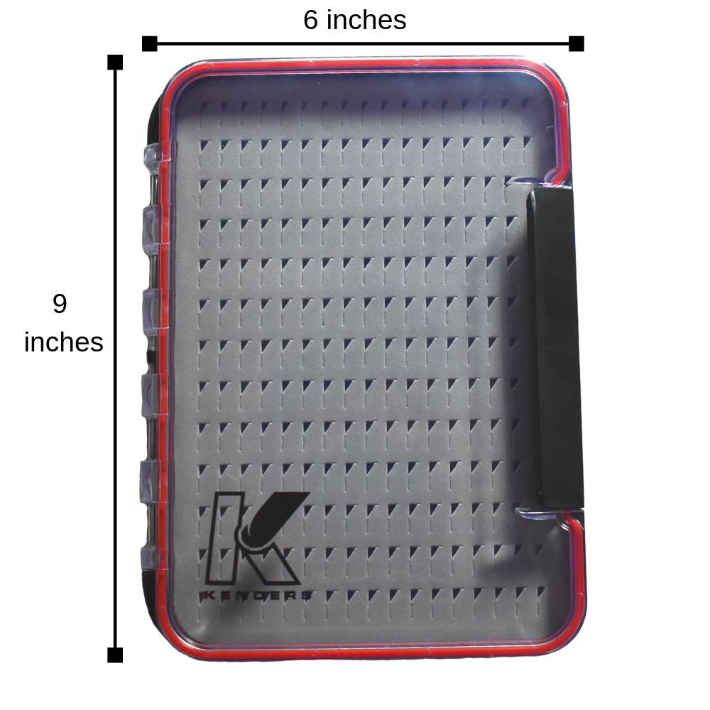 Kenders - Large Double Sided Pad / Waterproof Jig Box - Angler's Pro Tackle & Outdoors