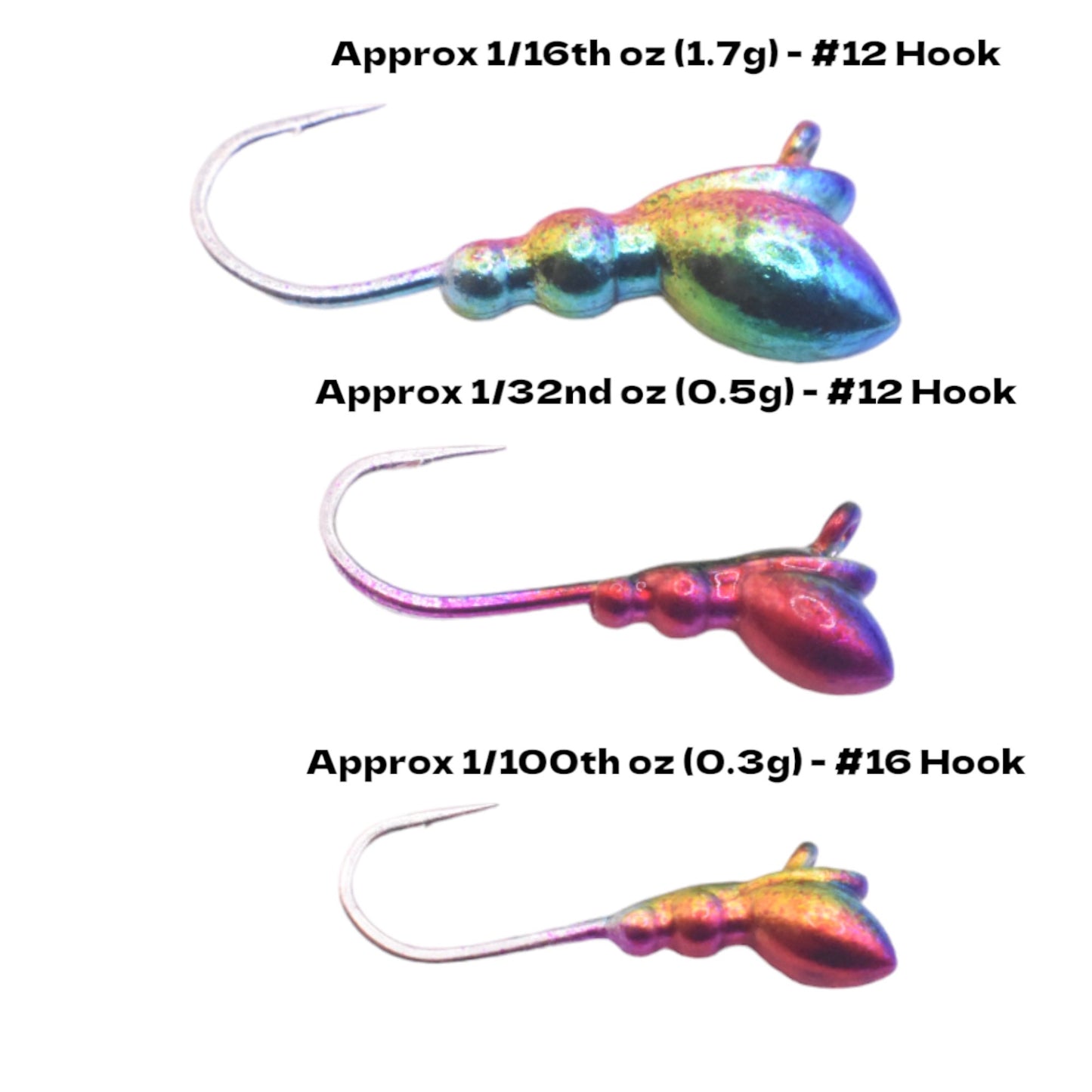 Kenders - Metallic Rainbow Ant Tungsten Jig - Angler's Pro Tackle & Outdoors