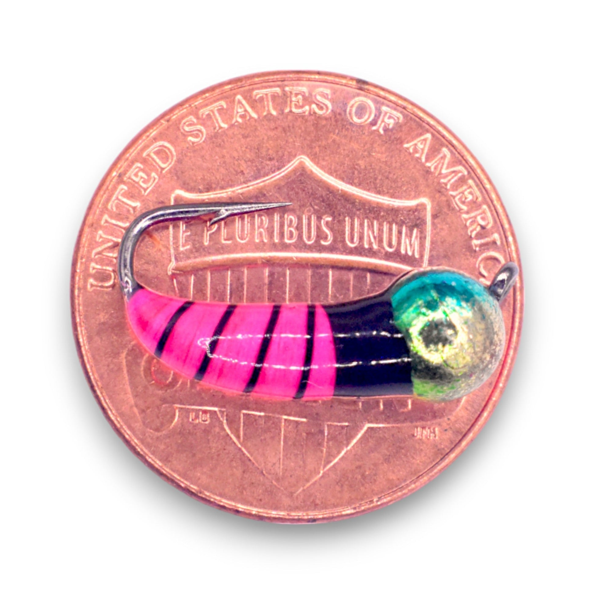 Kenders - Metallic Rainbow Pink Tungsten Akua Jig Skud - Angler's Pro Tackle & Outdoors