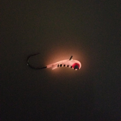 Kenders - Pink Stripe Glow Tungsten Kanoe Jig - Angler's Pro Tackle & Outdoors