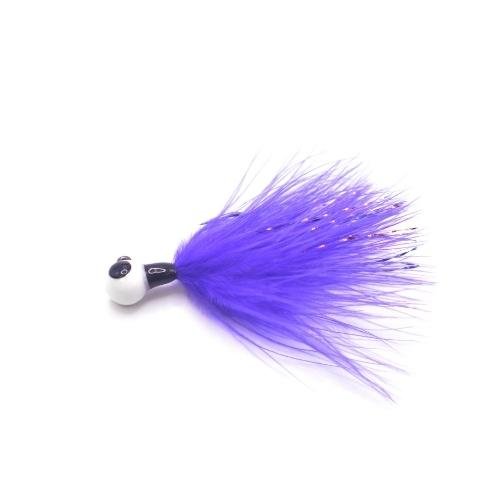 Kenders - Purple Marabou Tungsten Jig - Angler's Pro Tackle & Outdoors