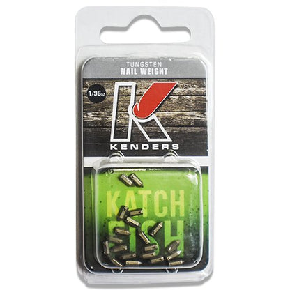 Kenders - Tungsten Nail Weights - Angler's Pro Tackle & Outdoors