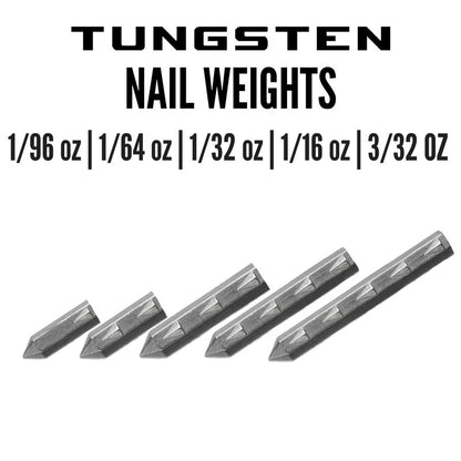 Kenders - Tungsten Nail Weights - Angler's Pro Tackle & Outdoors