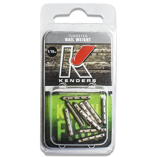 Kenders - Tungsten Nail Weights - Angler's Pro Tackle & Outdoors