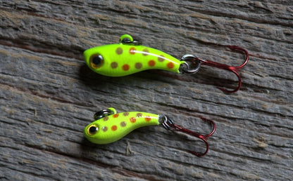 Kenders - Tungsten T - Rip Chartreuse Wonderbread Glow Mini Vibe Bait - Angler's Pro Tackle & Outdoors