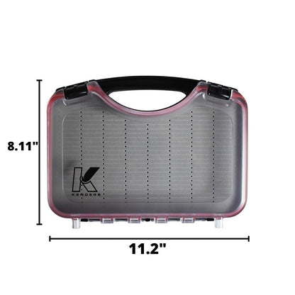 Kenders - Xl Double - Sided Floating / Waterproof Tackle Suitcase Box - Angler's Pro Tackle & Outdoors