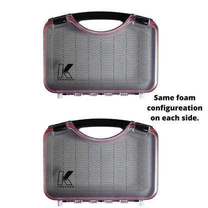 Kenders - Xl Double - Sided Floating / Waterproof Tackle Suitcase Box - Angler's Pro Tackle & Outdoors